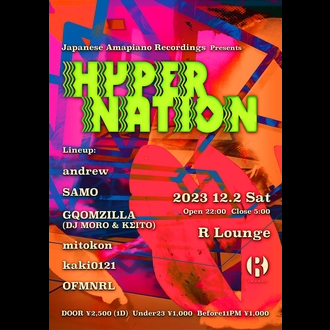 Japanese Amapiano Recordings Presents Hyper Nation