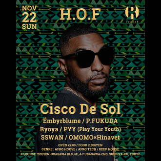 H.O.F｜R LOUNGEのフライヤー